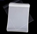 Cellophane Bags Pack of 100 (4 x4 Inches) Self Adhesive Cookies Bag, Small Cellophane Bag for Cookies, Sweets, Gifts, Jewelry, A6-A10 card