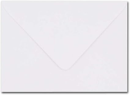 100 x ARK C6 Premium White Greetings Card Envelope 100gsm 114mm x 162mm