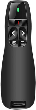 Wireless Presenter Remote Clicker for PowerPoint Presentation Remote, RF 2.4GHz PPT PowerPoint Clicker Presentation Pointer Google Slide Advancer for Mac, Computer, Laptop