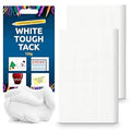 SOL 150g White Tough Tack, White Tack Non Marking Walls Reusable Multpipurpose Adhesive, Waterproof Invisible Adhesive Putty, Clean & Easy to Use, Ideal in Home Decoration, School Projects & Crafting