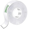 Double Sided Tape Heavy Duty, Clear Multipurpose Removable Double Sided Mounting Tape Sticky Strips, Reusable Strong Wall Tape Picture Hanging Strips Poster Carpet Tape(5.0m * 2.0cm)