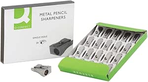 Q-Connect Metal Pencil Sharpener (Pack of 20) KF02218