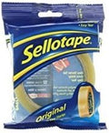 2x Sellotape 1629135 24mm x 50m Original Golden Tape