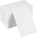 150 Pcs Blank Kraft Cards, White Business Message Cards, Craft Words Cards Paper, Flash Cards Blank for Learning, Study, DIY, Memory, Note