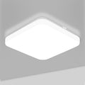 Lepro Ceiling Lights 24W, 2400lm Super Bright Square LED Ceiling Light, Daylight White 5000K, IP44 Waterproof Bathroom Light, for Office, Living Room, Bedroom, Kitchen, Hallway, Porch [Energy Class F]
