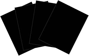 House of Card & Paper A4 220 GSM Card - Black (Pack of 25 Sheets)