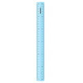 Kores - 30cm Transparent Ruler with Inking Edge - Coloured Overlays, School Supplies, Stationery Supplies, University Essentials - Pack of 1 Assorted Colours - Ruler 30cm