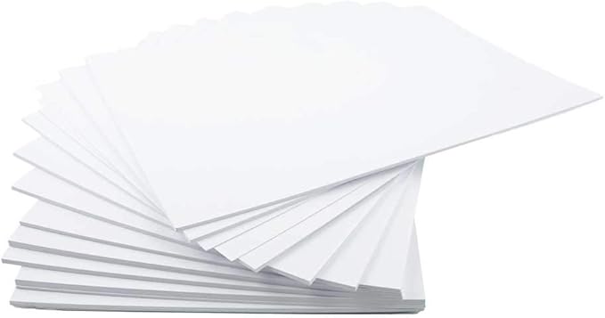 House of Card & Paper A4 220 gsm Card - White (Pack of 50 Sheets)