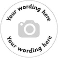 105 Personalised Customised Upload Your Own Image Stickers Reward 37mm Primary Teaching Services