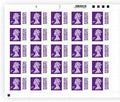 25 x 1st Class Barcoded Stamps Royal Mail