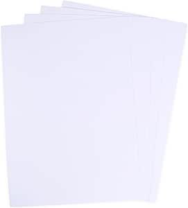 A2 Bright White Large Craft Card for Crafting 180gsm Poster Card 10 Sheets Display Cardstock