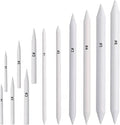 FEBSNOW 12 Pcs Blending Stump and Tortillions, Paper Art Blenders, Art Pencils, Drawing Pencils for Artists Student Sketch Drawing Tools, Drawing Supplies