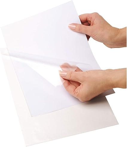 Strong Quality Pack of 50 A4 Clear Plastic Open Top & Side Cut Flush File Wallet 100 Micron pp Report File Project Presentation Covers