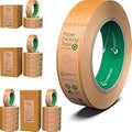 Paper Packing Tape 24mm x 50m Strong, Sticky, Recyclable Brown Kraft Paper | 1/3/6/12 Eco Essentials for Parcel Packaging, Moving and Multi-use | 50 Metre Rolls (1)