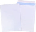 GP Globe Packaging 50 x C4 A4 White Plain Self Seal Paper Envelopes (Size: 324x229mm) - Printer Safe & Fully Opaque - Security Mailing Envelopes for Home, Office & Business Use