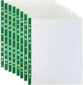 100 Quality A4 Punched Pockets 50micorn Strong Punched Pockets Filing Glass Crystal Clear