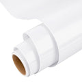IModeur Glossy White Permanent Vinyl Roll - 30.5 x 153 cm Adhesive Vinyl for Mug, Cup, Window & Home Decor, and Other DIY Projects