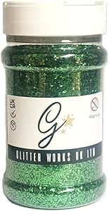Glitter PVC Green,250G