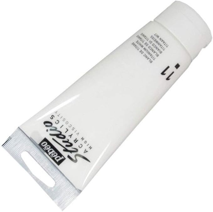 PEBEO Acrylic opaque paint - White - 100 ml
