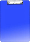 SECO A4 Plastic Translucent Clipboard - Blue
