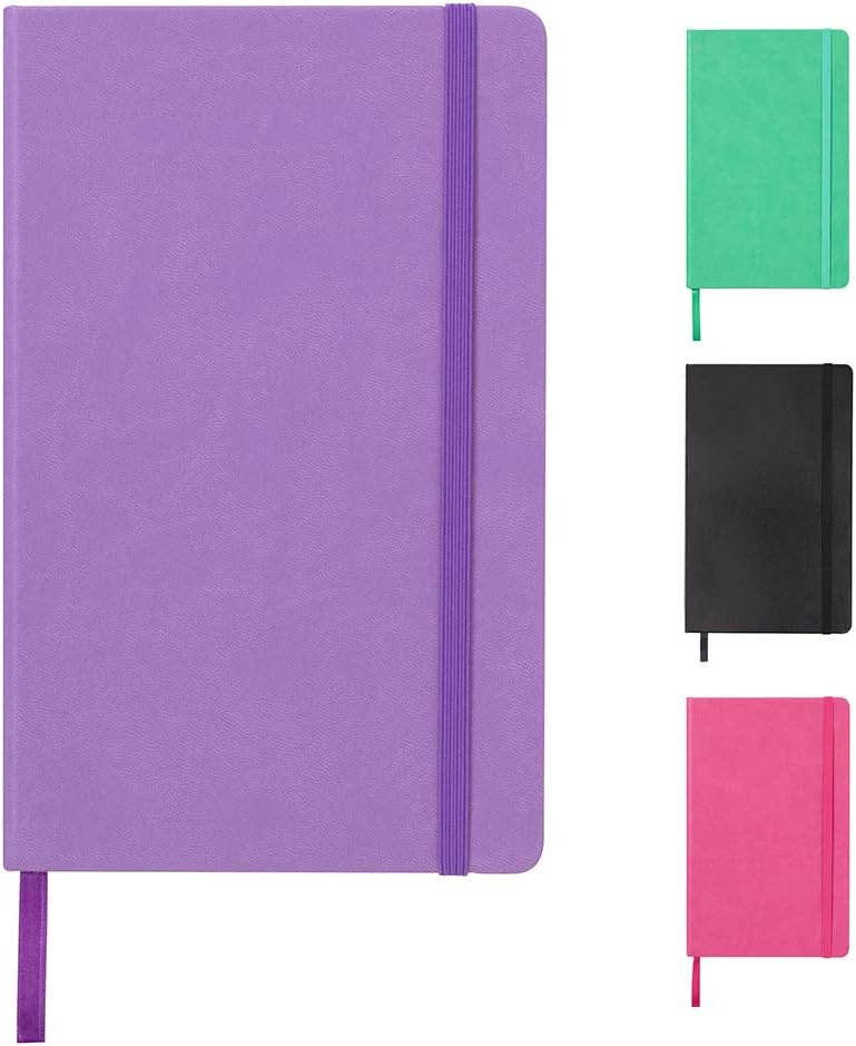 Cambridge Notebook, Journal, Hardback Casebound, Lined, 192 pages, Lilac (130x210mm)