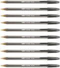 BIC 10 x 1.6mm Black Ink Pens