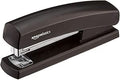 Amazon Basics Stapler with 1000 Staples, 10 Sheet Capacity, Anti-Slip Rubber Base, Home, Office, Black