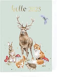 Wrendale Designs by Hannah Dale - 2025 Desk Diary - 148mm by 105mm