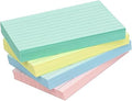 Summit Flash Cards, Revision, 400 Pack Record Cards, 125 x 75 mm, Assorted