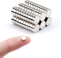 60 Pack Small Magnets for Crafts Mini Tiny Fridge Multi-Use Refrigerator Magnets for Whiteboard Round