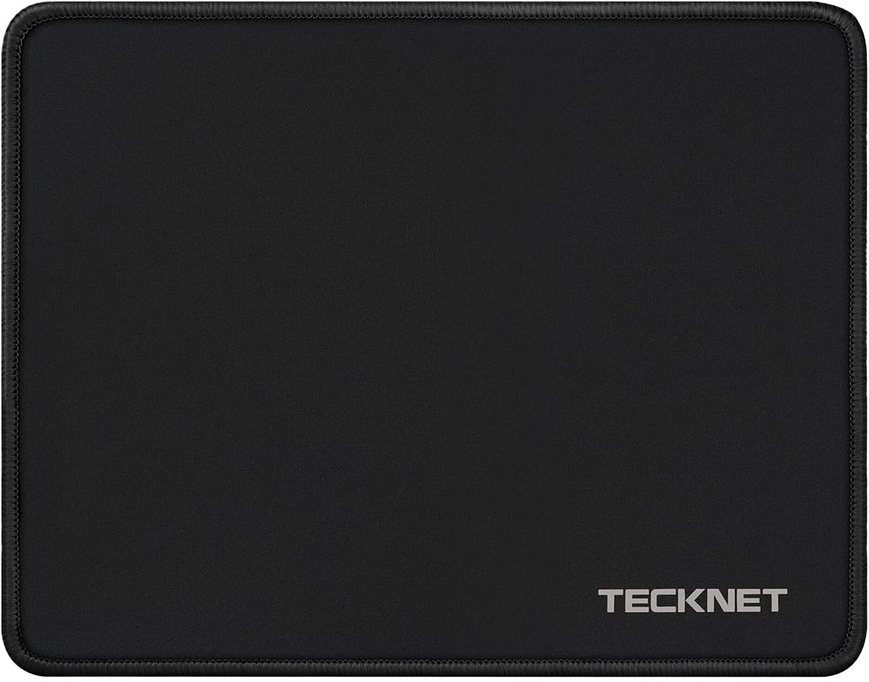 TECKNET Mouse Mat 270 x 210 x 3 mm Gaming Mouse Pad, Non-Slip Rubber Base, Waterproof Surface, Stitched Edges Mouse pad, Compatible with Laser and Optical Mice