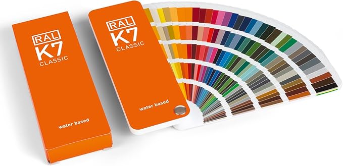 RAL Classic K7 colour chart