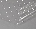 Cellophane Wrap Hamper Florist Film - 800mm x 2 Meters (Supplied in a Folded Sheet) - White Dot | Wrapping Paper & Gift Wrap for Bouquets, Baskets & Hampers