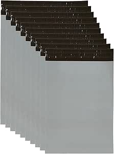 50 Strong 12 x 16 inch Polythene Mailing Postal Bags Plastic Material Mailing Or Posting Parecels Bag For Postages Strong Self Seal