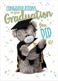Me to You Bear Tatty Teddy Photo Finish Congratulations on Your Graduation Greetings Card, White,ASS93005, 5x7 inch