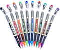 uni-ball EYE UB-157E Rollerball Pen 0.7mm Ball [Pack of 10] One of each colour