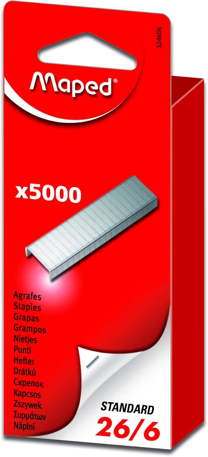 Maped Staples - Size 26/6 (Pack of 5000)