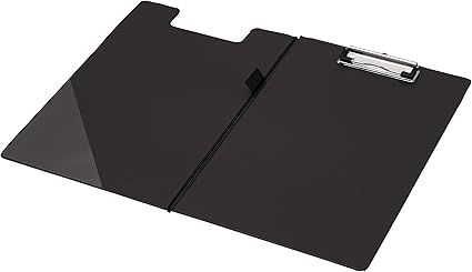 Q-Connect Foolscap/A4 PVC Fold over Clipboard - Black Visit the Q-Connect Store 4.4 4.4 out of 5 stars   (779)
