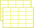 500 Pack, 40 x 20 mm, White Labels Stickers Sticky Labels
