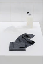 Brabantia 118029 Microfibre Cleaning Cloths (x 2), Machine Washable, Dark Grey