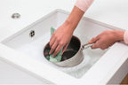 Brabantia Sinkside Microfibre Dish Cloths, Set of 2, Machine Washable, Jade Green
