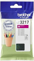 Brother LC-3217M Inkjet Cartridge, Magenta, Single Pack, Standard Yield, Includes 1 x Inkjet Cartridge, Brother Genuine Supplies