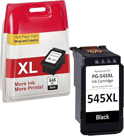 IKONK PG-545XL Black Ink Cartridge High Yeild- 500+ Pages, Replacement for Original Canon 545 Black Ink Cartridge, Printer Ink 545 XL for Pixma TS3300 TR4500 TS3450 MG2550s TS3150 MX495 MX490 TR4550
