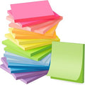 (16 Pack) Sticky Notes 3x3 in, Bright Colors, Sticky Pads, Recyclable, Self-Stick Pads, Easy to for Home, Office, Notebook, 55 Sheets/pad, 880 Sheets Total