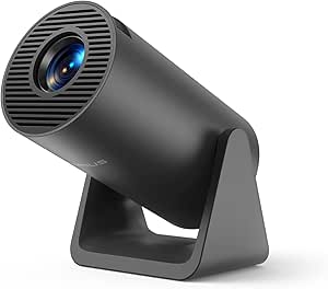 Mini Projector?Auto Keystone & Short Throw?15000 Lumen WiFi Bluetooth Portable Phone Projector 4K Full HD 1080P Supported, WiMiUS 270° Rotatable Outdoor Home Cinema Video Projector for TV Stick/PS5