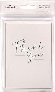 Hallmark Thank You Card Multi-Pack from 5 Cards - 1 Classic Design