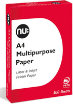 A4 Multi-Purpose Printer Paper | White | 500 Sheets | Smooth Surface | Suitable for Inkjet, Laser & Copier Use | Ideal for Home & Office