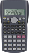 Helect 2-Line Engineering Scientific Calculator, Suitable for School and Business, Black