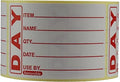 49x74mm Prepped Food Labels - Red Text Removable - Use by Food Labels - Food Rotation Roll - Supplied in Rolls of 500. Label Size: 49 x 75mm … (1 Roll of 500 Labels)