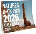 Birthday Gifts for Men & Women – Funny & Rude 2026 Wall Calendar “Nature’s D*ck Pics” – Adult Novelty Gag Gift, Cheeky Humour Present, Mother’s & Father’s Day Gift